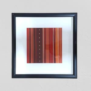 Tablou:-Red-Lines,-43-x-43-cm